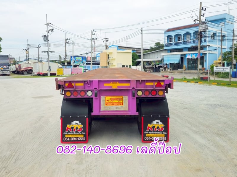 หางพื้นเรียบ สามเพลา อู่ Panusmawim ปี 55 (7198)