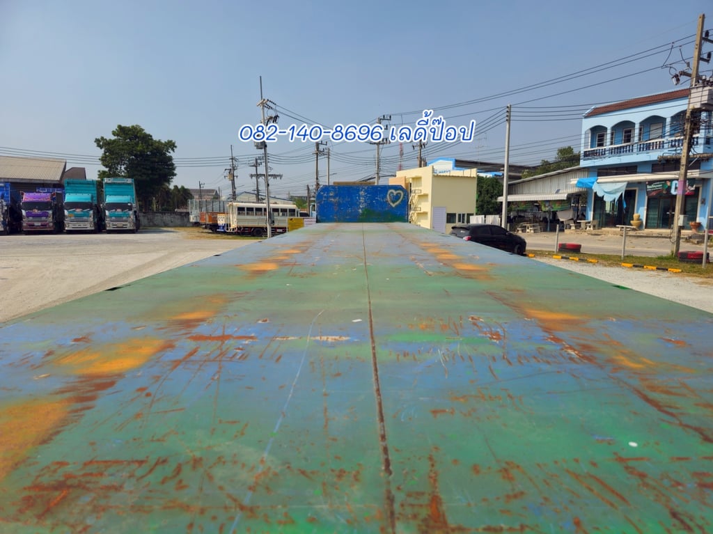 หางพื้นเรียบ สามเพลา อู่ RCK ปี 65 (5249) หางพื้นเรียบ สามเพลา อู่ RCK ปี 65 (5249)