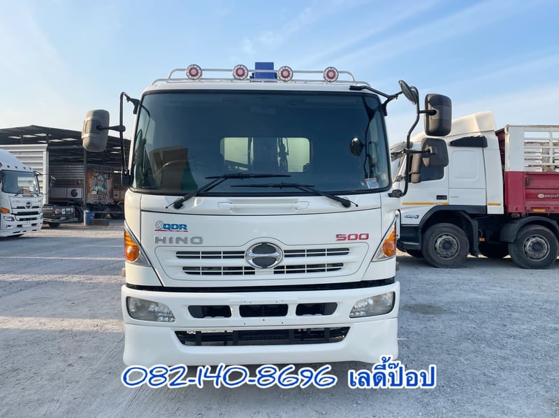หกล้อกระบะติดเครน HINO FG8J 212แรง ปี 2556  TADANO 8 ตัน 3 ปลอก(7098)