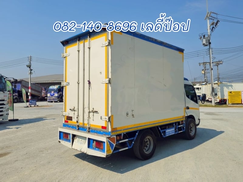 สี่ล้อตู้จัมโบ้ HINO XZU 136แรง ปี 63 (637)