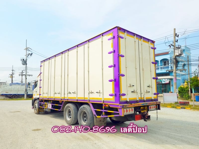 สิบล้อตู้สิบบาน HINO FL8J 260แรง ปี 60 (3133)