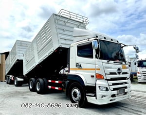 สิบล้อดั้มพ์ HINO FM1A 344 แรง ปี 66 (7371,9337)