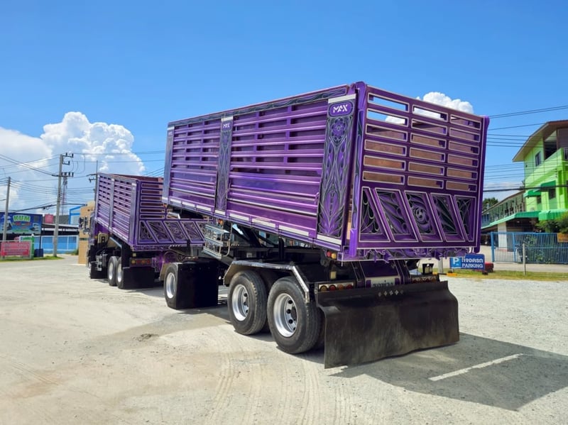 สิบล้อดั้มพ์พ่วง ISUZU FXZ 360 แรง ปี 2566 (9107,9108) สิบล้อดั้มพ์พ่วง ISUZU FXZ 360 แรง ปี 2566 (9107,9108)