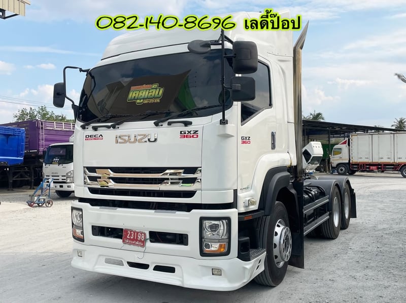 🔥💥โปsลดกระหน่ำต่ำกว่าทุน หัวลาก 💥🔥 สิบล้อหัวลาก ISUZU GXZ  360แรง ปี 66 (9050)