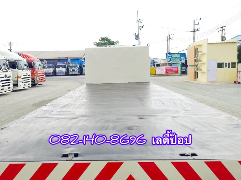 สิบล้อพื้นเรียบ HINO FG8J 260แรง ปี 2560 (1784)