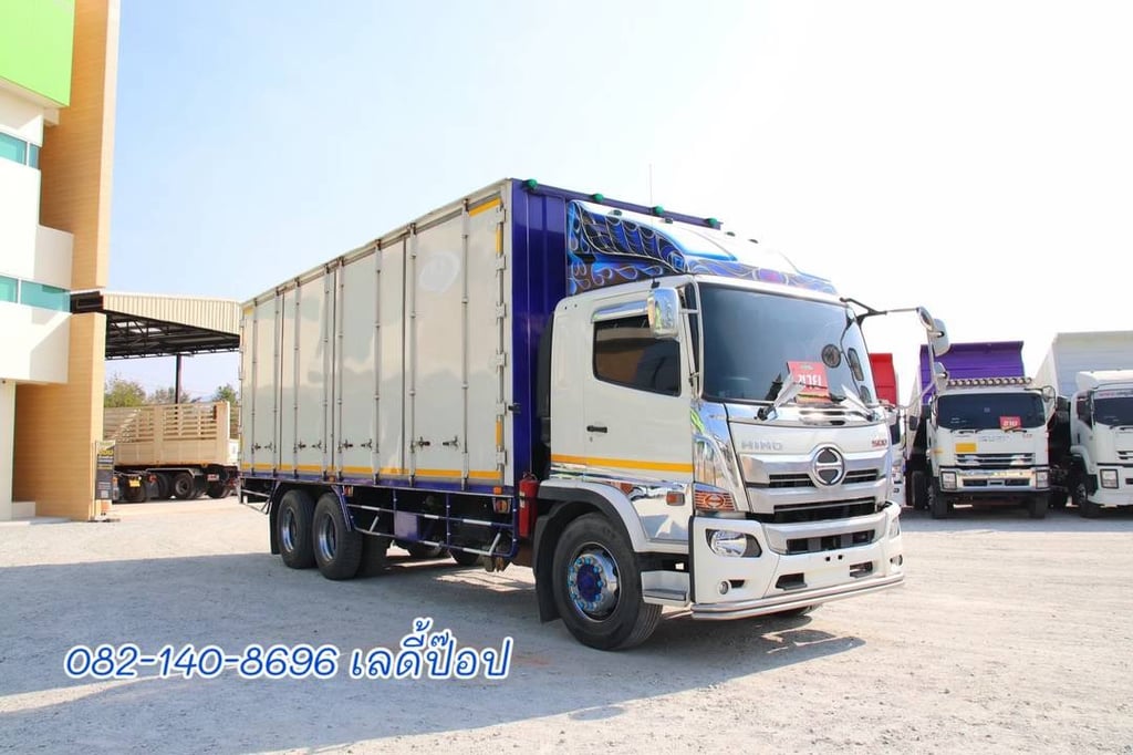 สิบล้อตู้สิบบาน HINO FL8J 260แรง ปี 64 (6127) สิบล้อตู้สิบบาน HINO FL8J 260แรง ปี 64 (6127)