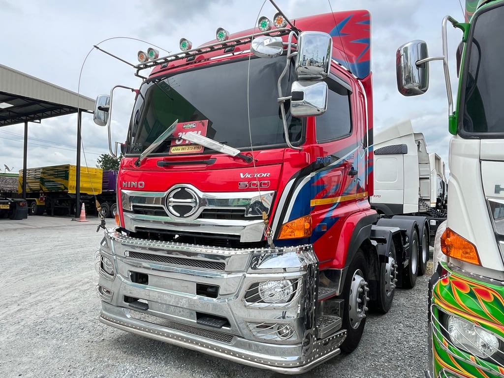 สิบสองล้อหัวลาก HINO FM1A 344 แรง ปี 2566 (1246) สิบสองล้อหัวลาก HINO FM1A 344 แรง ปี 2566 (1246)
