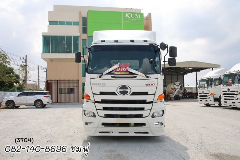 สิบล้อหัวลาก HINO VICTOR 500 FM1A 344แรง ปี 64 (3704) สิบล้อหัวลาก HINO VICTOR 500 FM1A 344แรง ปี 64 (3704)