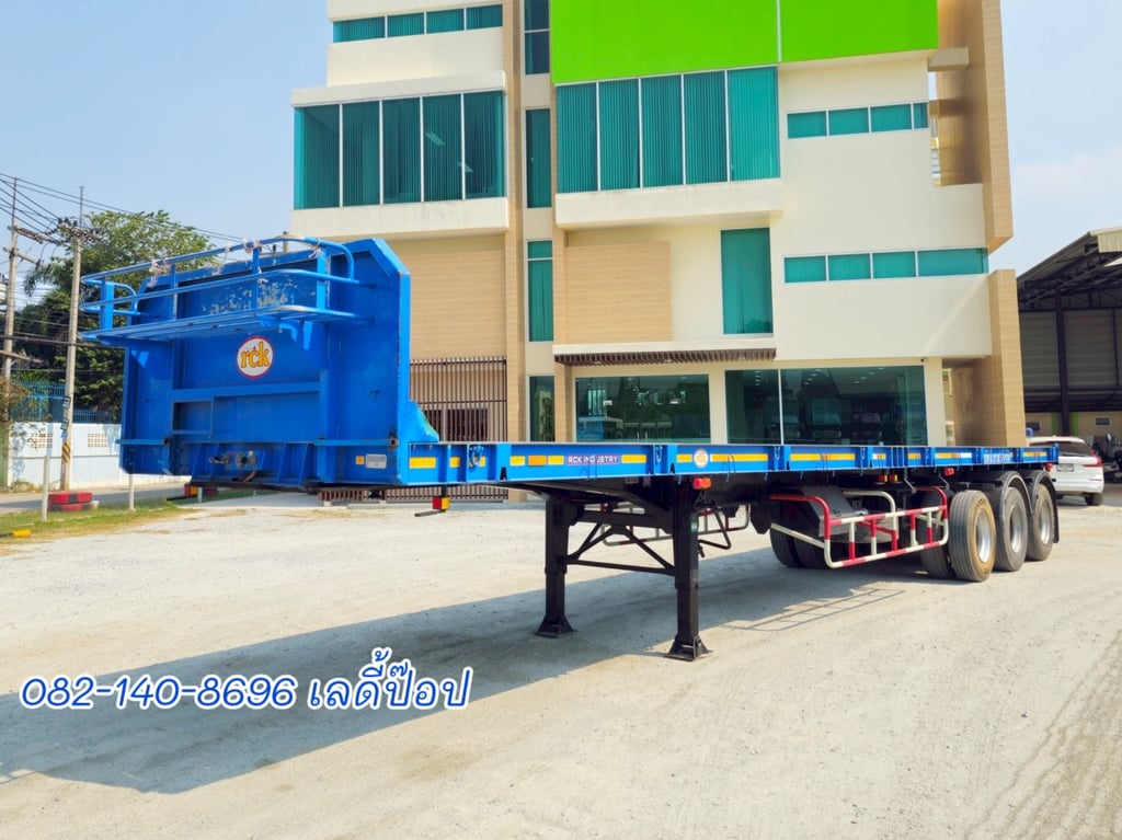 หางพื้นเรียบ สามเพลา อู่ RCK ปี 65 (5249) หางพื้นเรียบ สามเพลา อู่ RCK ปี 65 (5249)