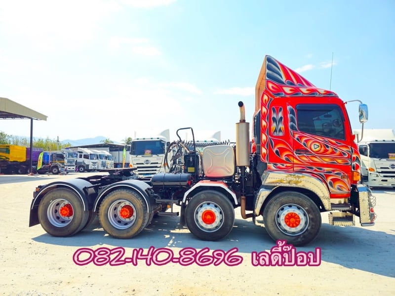 สิบสองล้อหัวลาก HINO  FM1A 344แรง ปี 2566 (9078)
