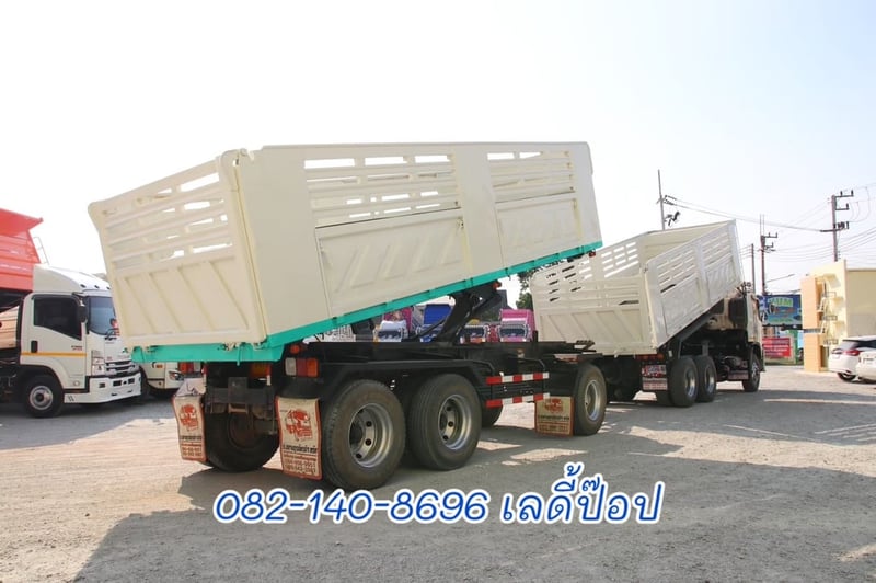 สิบล้อดั้มพ์พ่วง HINO FM1A 344แรง ปี 2557 (6379,8972) สิบล้อดั้มพ์พ่วง HINO FM1A 344แรง ปี 2557 (6379,8972)