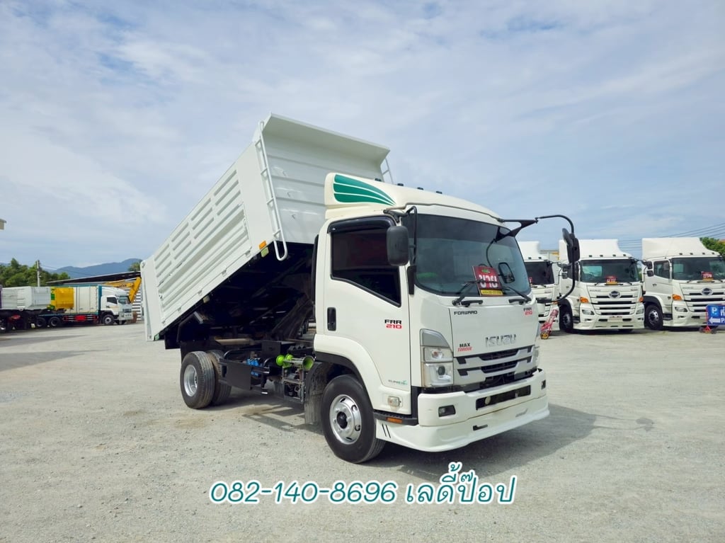 หกล้อดั้มพ์ ISUZU FRR 210แรง ปี 66 (5273)