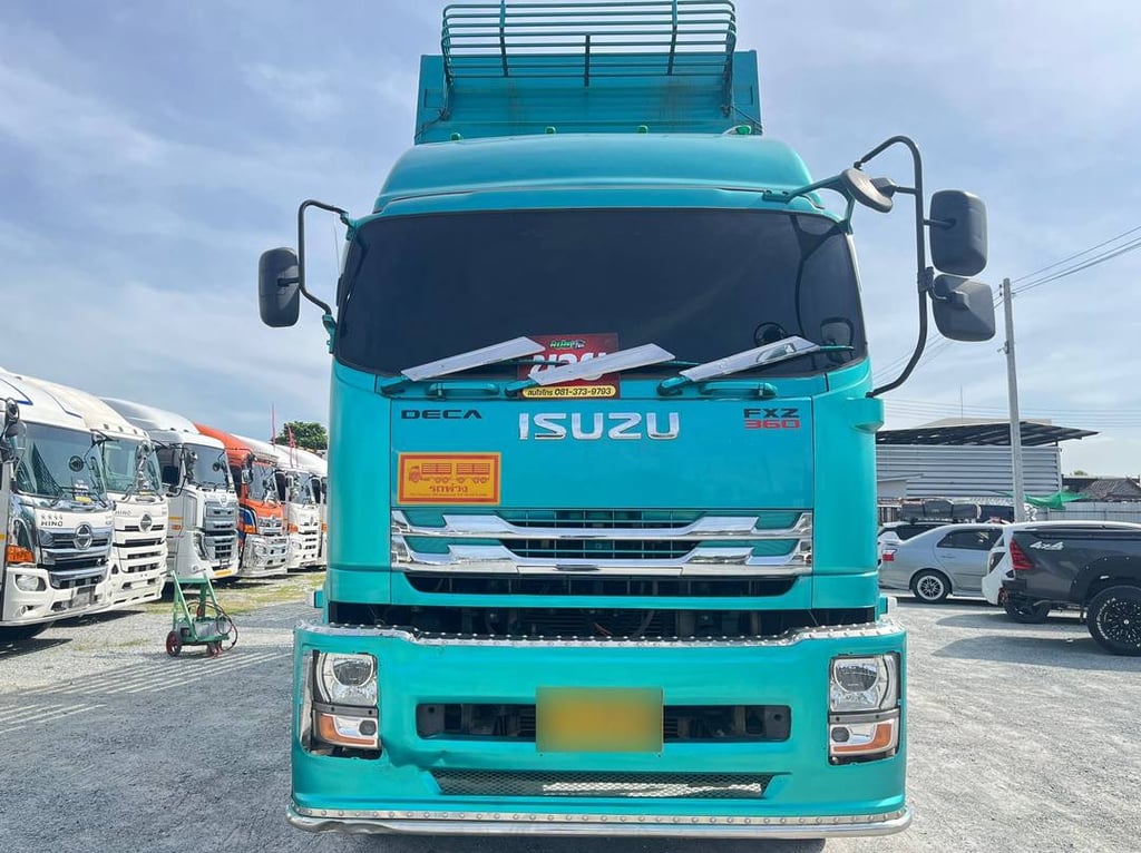 สิบล้อดั้มพ์พ่วงเกษตร ISUZU FXZ 360 แรง ปี 2566 (5392,5393) สิบล้อดั้มพ์พ่วงเกษตร ISUZU FXZ 360 แรง ปี 2566 (5392,5393)