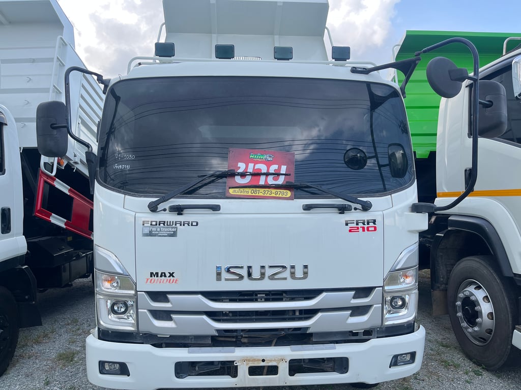 หกล้อดั้มพ์ ISUZU FRR 210แรง ปี 65 (1030) หกล้อดั้มพ์ ISUZU FRR 210แรง ปี 65 (1030)