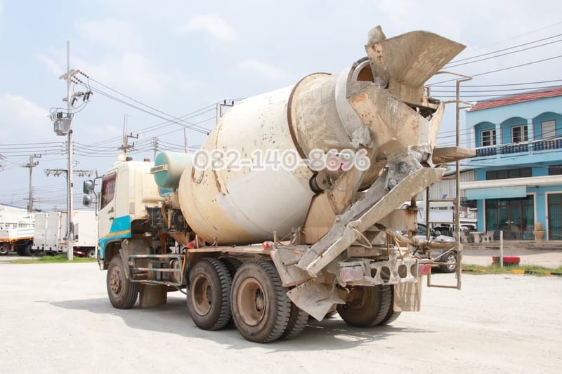 สิบล้อโม่ปูน HINO FM1A 330 แรง ปี 55 (0742) สิบล้อโม่ปูน HINO FM1A 330 แรง ปี 55 (0742)