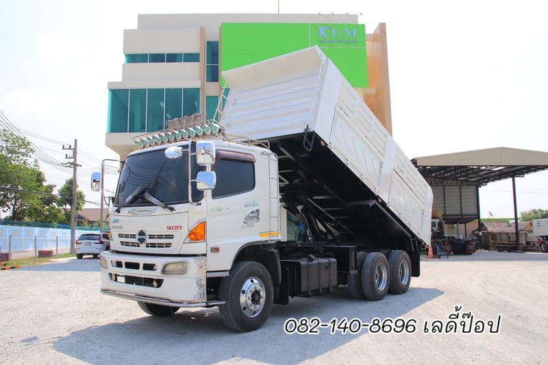 สิบล้อดั้มพ์ HINO FM1A 344แรง ปี 2557 (6379)