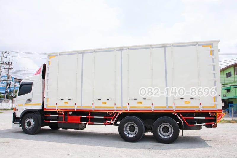 สิบล้อตู้สิบบาน HINO FL8J 260 แรง ปี 2565 (5943)