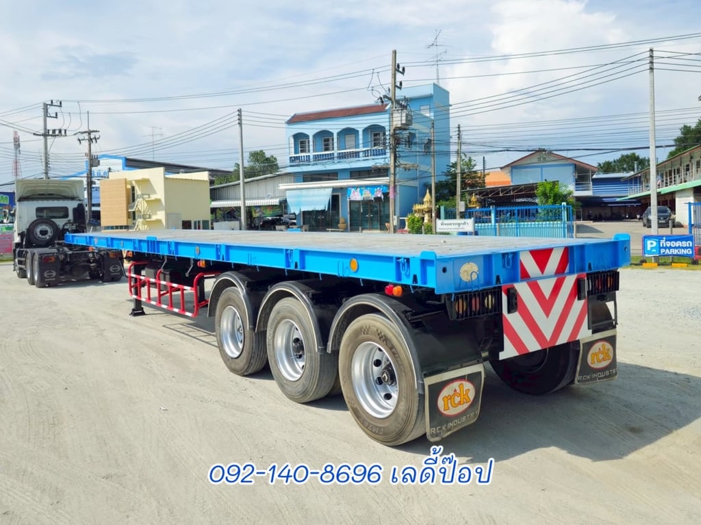 หางพื้นเรียบ สามเพลา อู่ RCK ปี 61 (4437)