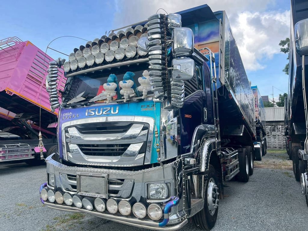 สิบล้อดั้มพ์พ่วงแม่ลูก ISUZU FXZ 360แรง ปี 66 (5236,2075) สิบล้อดั้มพ์พ่วงแม่ลูก ISUZU FXZ 360แรง ปี 66 (5236,2075)