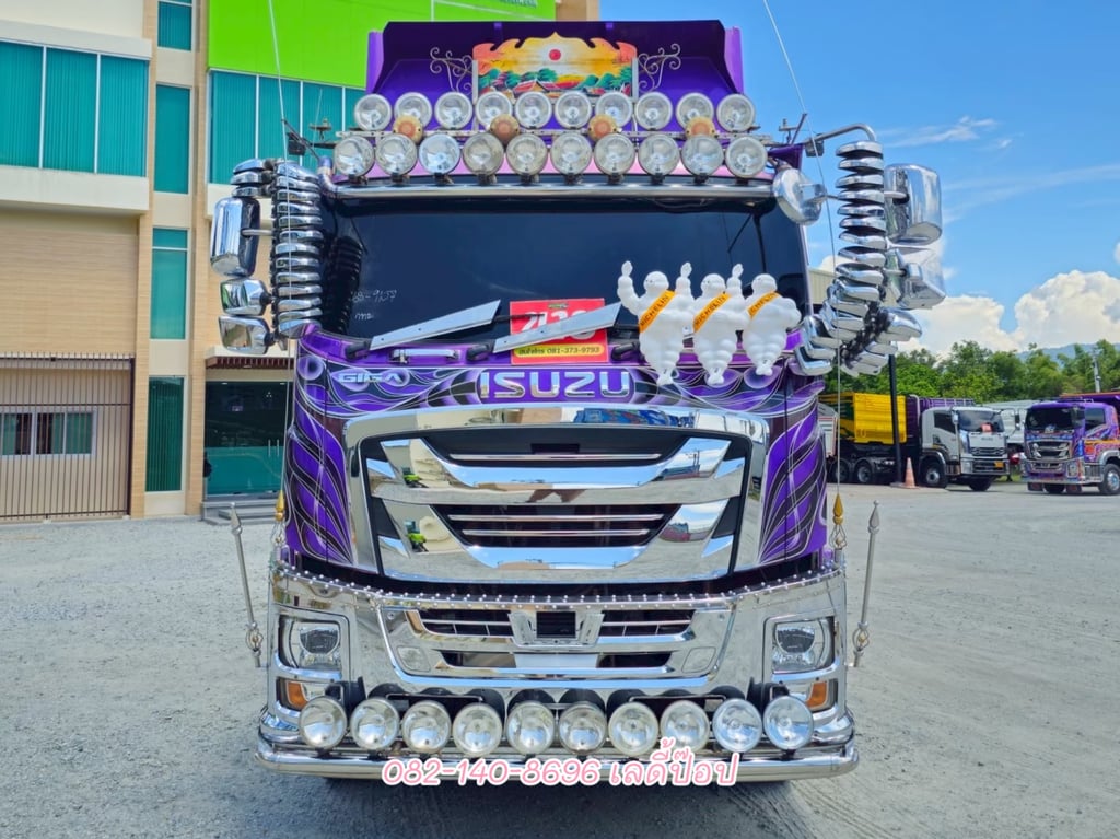 สิบล้อดั้มพ์พ่วงแม่ลูก ISUZU FXZ 360แรง ปี 2566 (9106,9107)