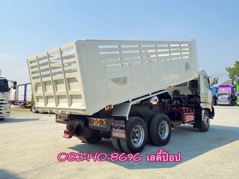 สิบล้อดั้มพ์ HINO FM1A  344แรง ปี 2559 (5045)