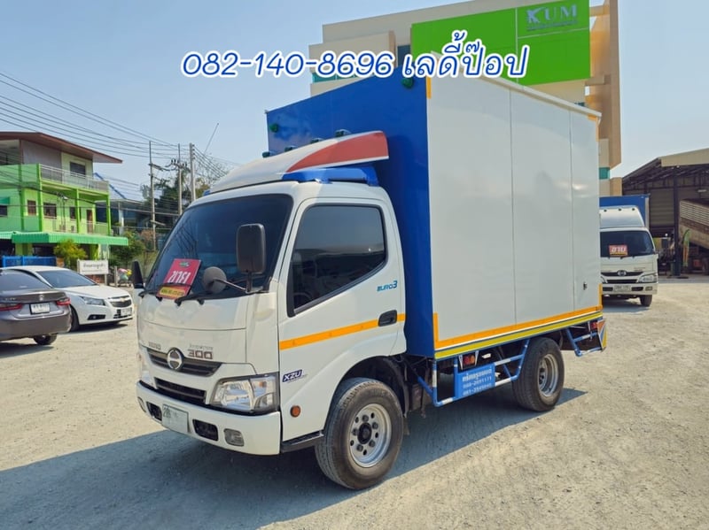 สี่ล้อตู้จัมโบ้ HINO XZU 136แรง ปี 63 (637)