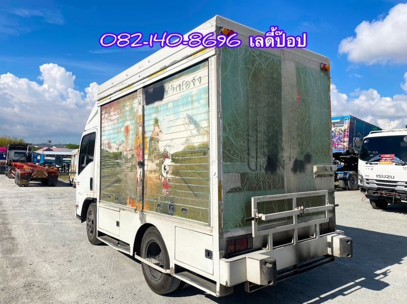 หกล้อตู้ ISUZU NMR 130แรง ปี 2558 (5477)
