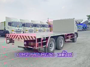 🔥💥โปsลดกระหน่ำต่ำกว่าทุน รถพื้นเรียบ 💥🔥 สิบล้อพื้นเรียบ HINO FG8J 260แรง ปี 2560 (1784)