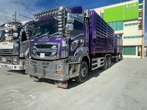 สิบล้อดั้มพ์พ่วง ISUZU FXZ 360 แรงม้า ผลิตปี 66 แต่งหน้า GIGA (2533) สิบล้อดั้มพ์พ่วง ISUZU FXZ 360 แรงม้า ผลิตปี 66 แต่งหน้า GIGA (2533)