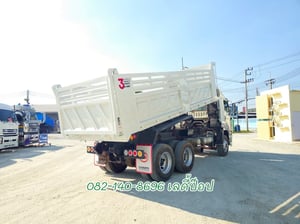 สิบล้อดั้มพ์ ISUZU FXZ 360แรง ปี 56 (2374)