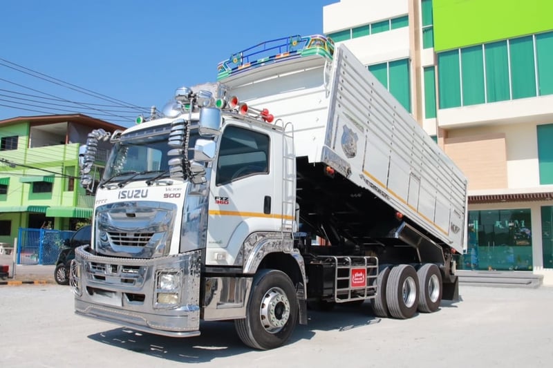 สิบล้อดั้มพ์ ISUZU FXZ 360 แรง ปี 2565 (5346) สิบล้อดั้มพ์ ISUZU FXZ 360 แรง ปี 2565 (5346)