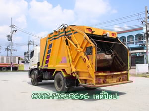 หกล้อบรรทุกขยะ HINO VICTOR 500 FG8J 240แรง ปี 2566 (4039)