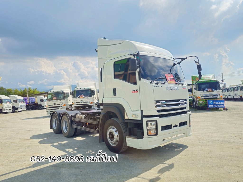 สิบล้อหัวลาก ISUZU GXZ 360แรง ปี 2567 (7217) สิบล้อหัวลาก ISUZU GXZ 360แรง ปี 2567 (7217)