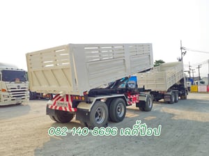 สิบล้อดั้มพ์พ่วง HINO VICTOR 500 FM1A 344แรงปี 65 (2753,1976)