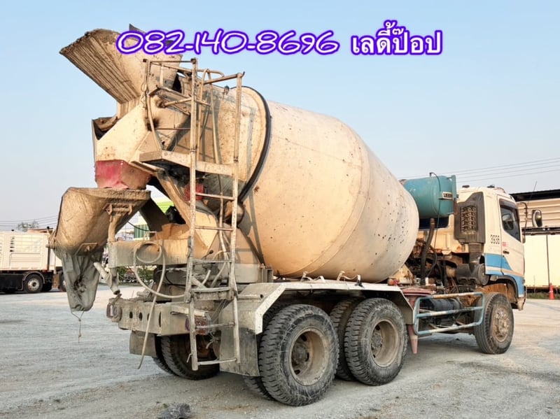 สิบล้อโม่ปูน HINO 500 FM1A 330แรง ปี 2555 (1281)