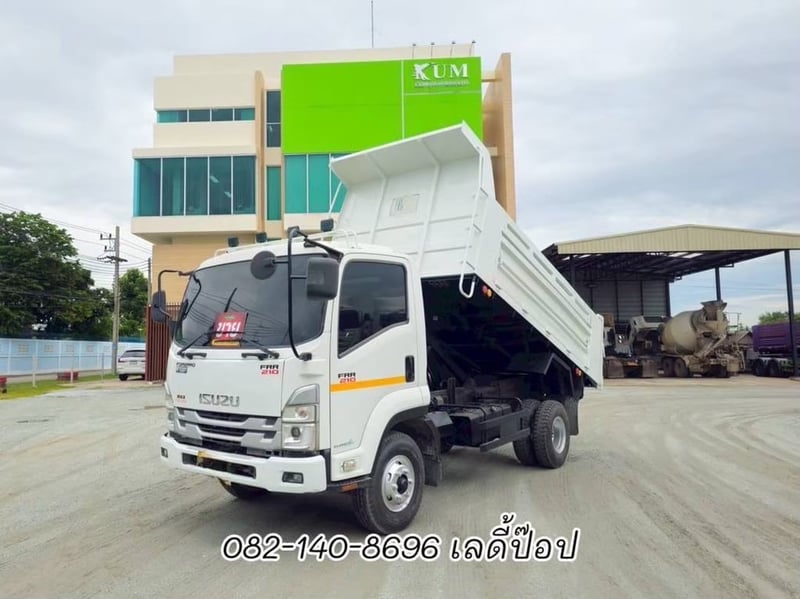 🔥💥 โปรลดกระหน่ำต่ำกว่าทุน หกล้อดั้มพ์ 💥🔥 หกล้อดั้มพ์ ISUZU FRR  210แรง ปี 65 (1030)