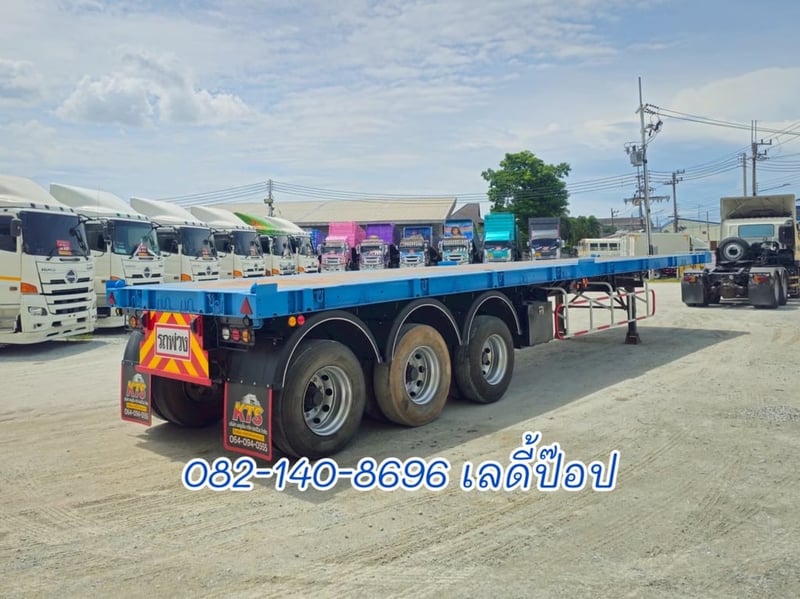 หางพื้นเรียบ สามเพลา อู่ WAFA ปี 65 (8655) หางพื้นเรียบ สามเพลา อู่ WAFA ปี 65 (8655)