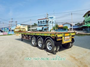 หางพื้นเรียบ สามเพลา อู่ BPT ปี 58 (7339)