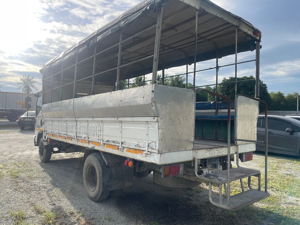 รถสองแถว โดยสาร ISUZU NPR 150 ปี 54 (6452)