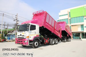 สิบล้อดั้มพ์ HINO FM1A 344 แรงม้า ปี 65 (0932,0933) สิบล้อดั้มพ์ HINO FM1A 344 แรงม้า ปี 65 (0932,0933)