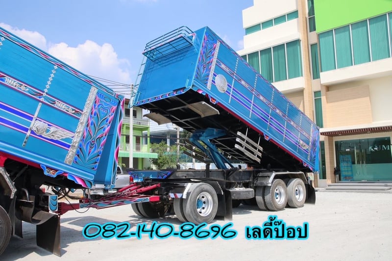 🔥โปsลดกระหน่ำต่ำกว่าทุน ดั้มพ์พ่วง380 🔥 สิบล้อดั้มพ์พ่วง HINO VICTOR 500  FM2P 380แรง ปี 64 (2344,TD35)