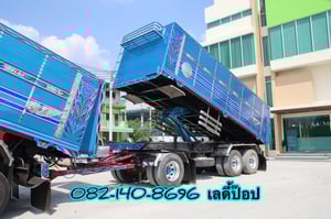 🔥💥 โปรลดกระหน่ำต่ำกว่าทุน ดั้มพ์พ่วง380 💥🔥 สิบล้อดั้มพ์พ่วง HINO VICTOR 500  FM2P 380แรง ปี 64 (2344,TD35)