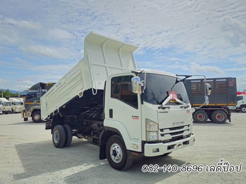 หกล้อดั้มพ์ ISUZU FRR 210แรง ปี 64 (3063)