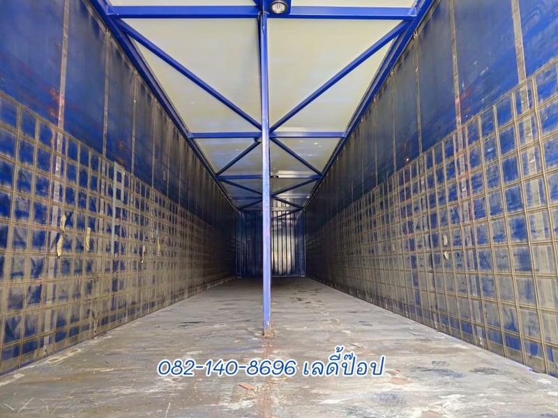 หางตู้ผ้าใบ สามเพลา อู่สามมิตร ปี 2565 (0160) หางตู้ผ้าใบ สามเพลา อู่สามมิตร ปี 2565 (0160)