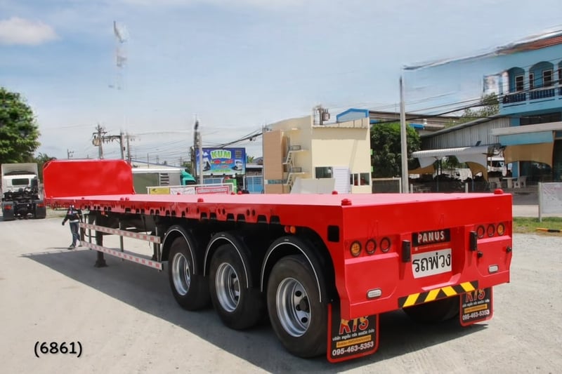 หางพื้นเรียบ สามเพลา อู่พนัส ปี 2566 (6861) หางพื้นเรียบ สามเพลา อู่พนัส ปี 2566 (6861)