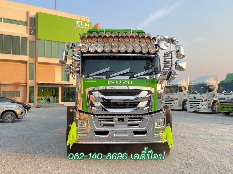สิบล้อดั้มพ์พ่วง ISUZU FXZ 360แรง ปี 2565 (2868,2869)