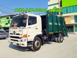 หกล้อบรรทุกขยะ  HINO VICTOR 500 FG8J 240แรง ปี 2566 (4084)