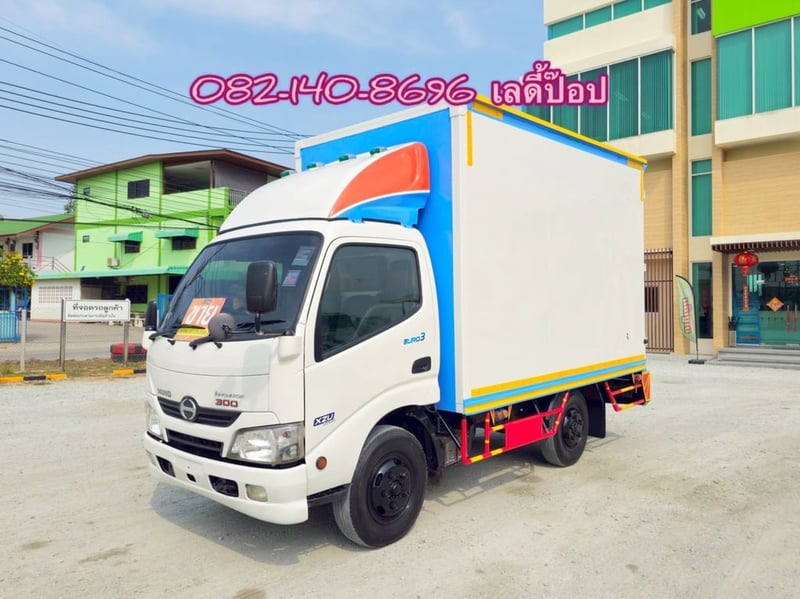 🔥💥โปsลดกระหน่ำต่ำกว่าทุน สี่ล้อตู้จัมโบ้ 💥🔥 สี่ล้อตู้จัมโบ้ HINO XZU  136แรง ปี 63 (173)