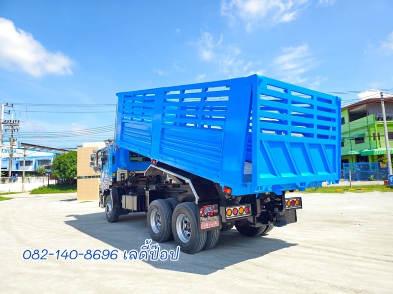 สิบล้อดั้มพ์ ISUZU FXZ 360แรง ปี 65 (1694)