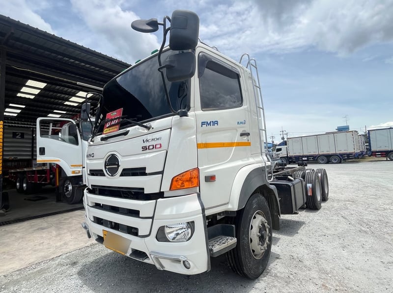  สิบล้อหัวคัสซี HINO FM1A 344 แรง ปี 2567 (2969)